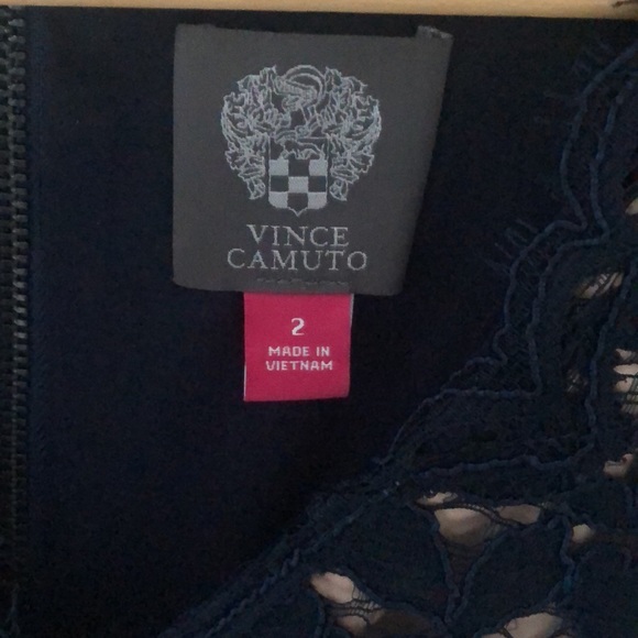 Vince Camuto Vince Cap Sleeve Bodycon Dress Size 2 - Picture 5 of 6